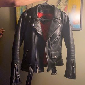 Barely worn straight to hell leather jacket.
